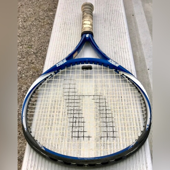 PRINCE HORNET ES 100 Power Level 950 Graphite Metallic Blue TENNIS RACQUET - Picture 8 of 10